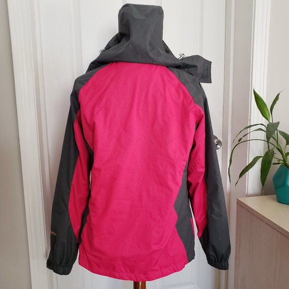 Outdoor Diamond Candy Sport Windbreaker Hoodie Raincoat Jacket Size XS Hiking - Picture 3 of 15